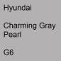 Preview: Hyundai, Charming Gray Pearl, G6.